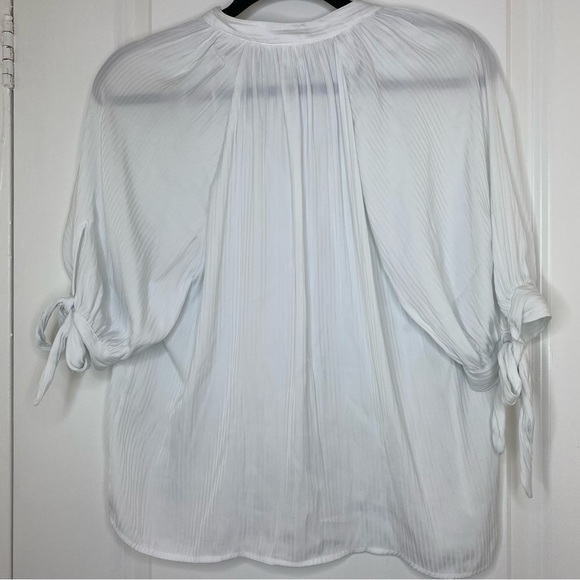 H&M Blouse with Tie Sleeves - Picture 3 of 8